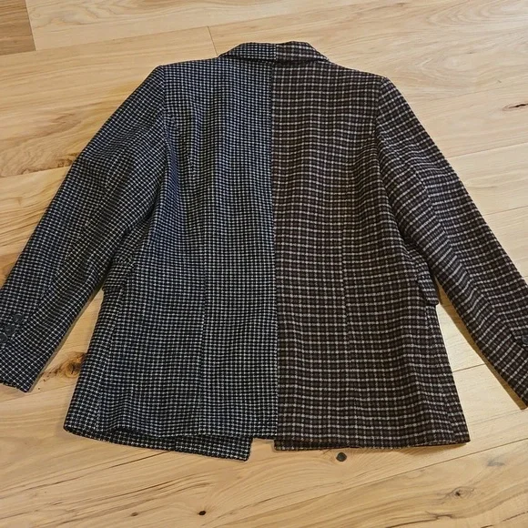 NWT Rails Cody Mixed Mini Check Blazer - Picture 2 of 8